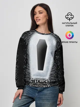 Женский свитшот / METALLICA