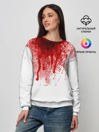 Женский свитшот / Кровь