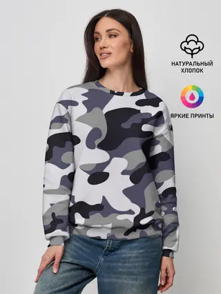 Женский свитшот / Городской камуфляж