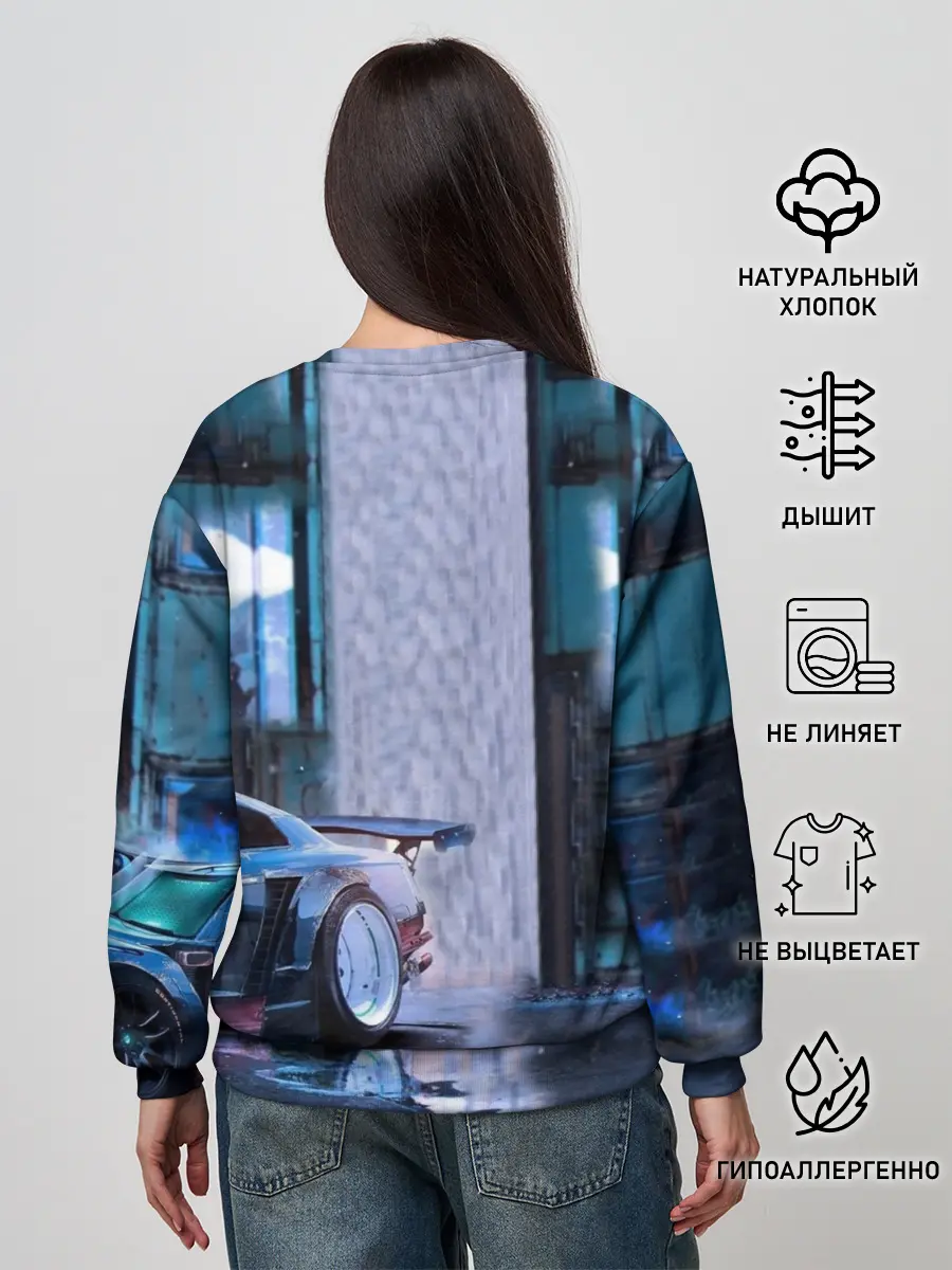 Женский свитшот / Nissan GTR R35