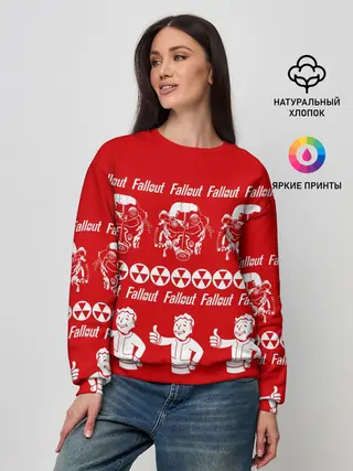 Женский свитшот / Fallout свитер