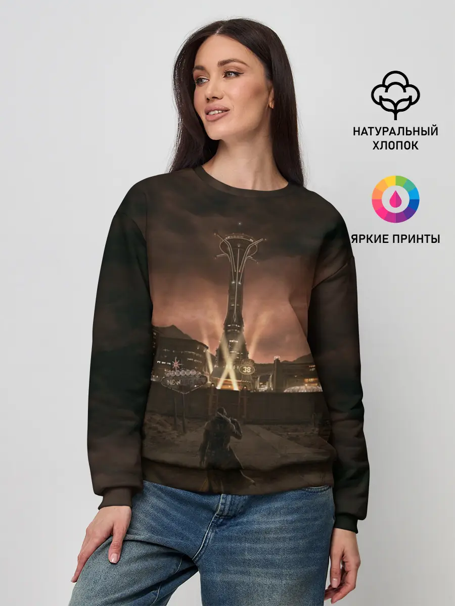 Женский свитшот / Fallout: New Vegas