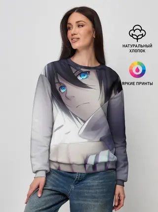 Женский свитшот / Ято с мечом. БЕЗДОМНЫЙ БОГ