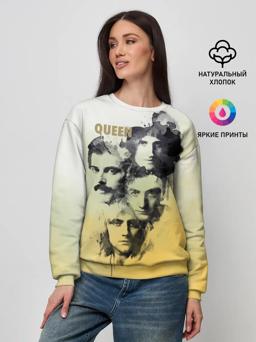 Женский свитшот / Queen группа