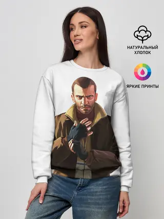 Женский свитшот / Нико