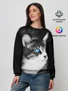 Женский свитшот / Кот