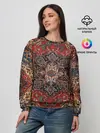 Женский свитшот / Красивый ковер