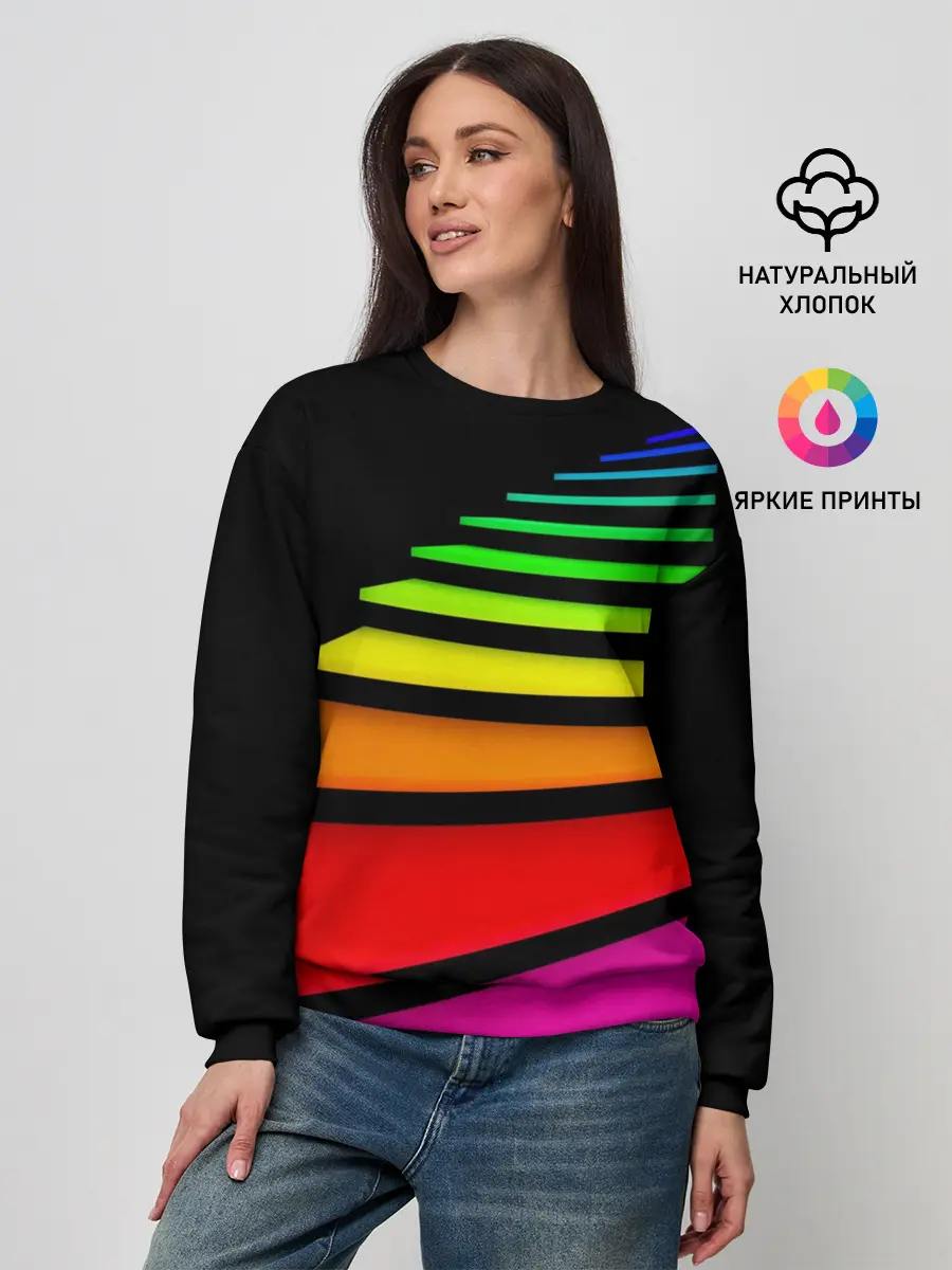 Женский свитшот / Лестница