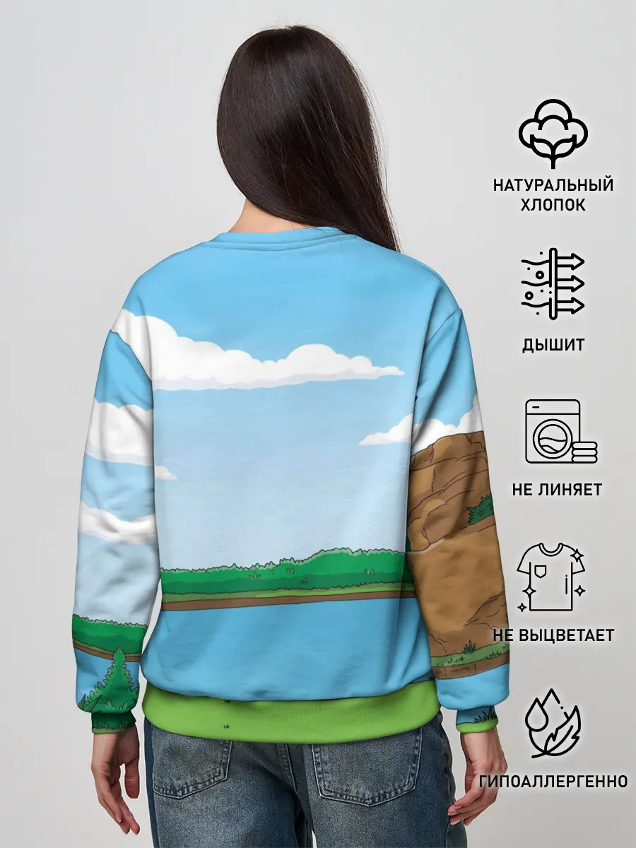 Женский свитшот / The simpsons