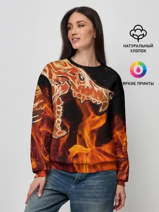 Женский свитшот / Вой