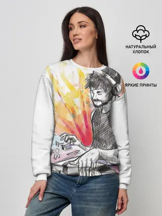 Женский свитшот / DJ