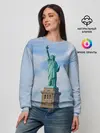 Женский свитшот / Статуя свободы