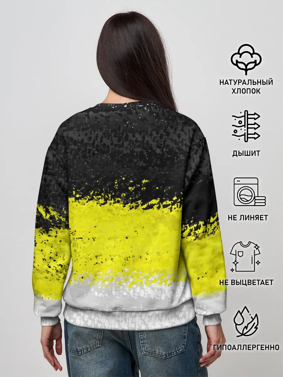 Женский свитшот / Имперский флаг России 1858года