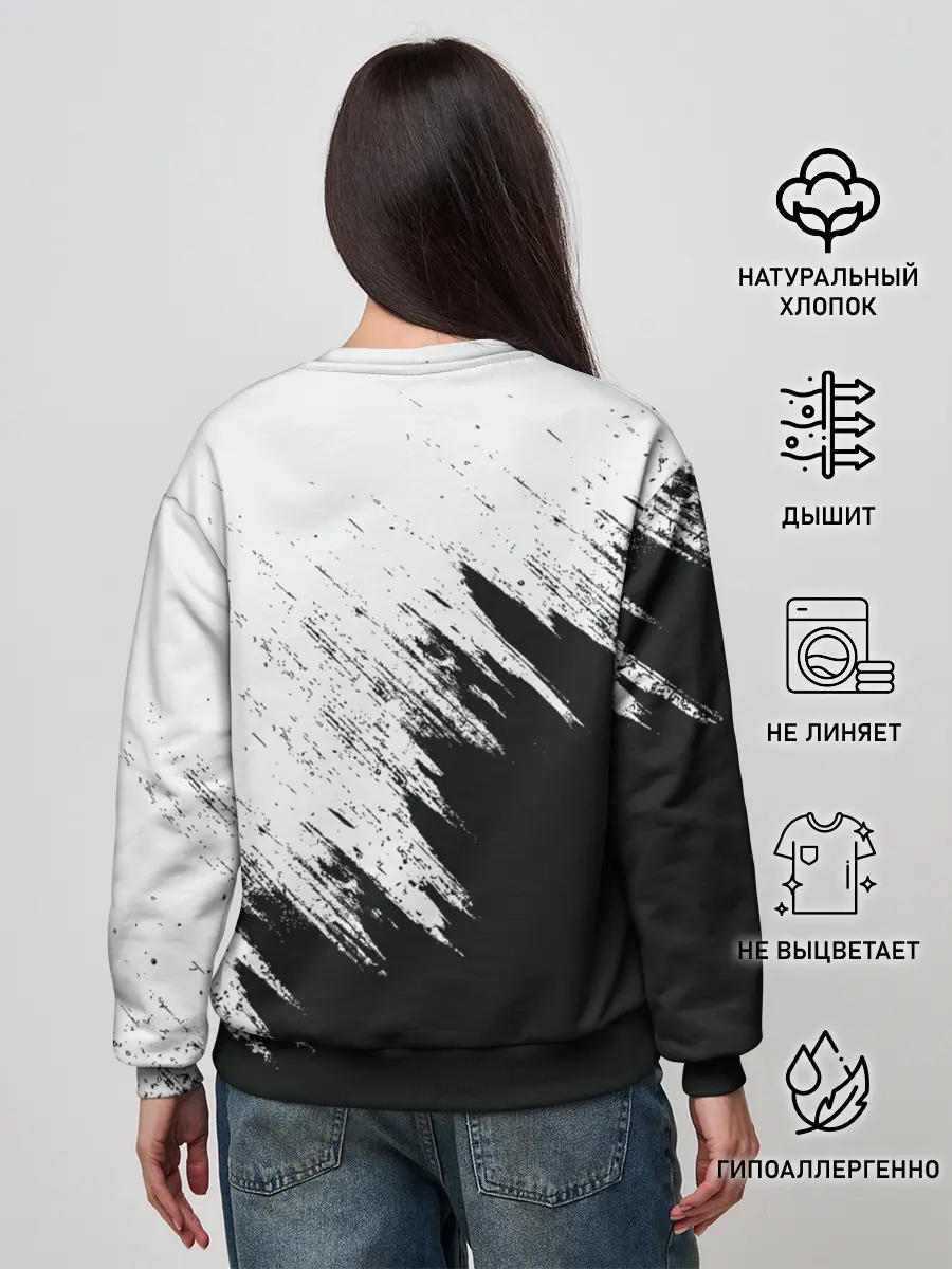 Женский свитшот / Краска и ничего лишнего!