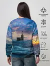 Женский свитшот / Подводная лодка