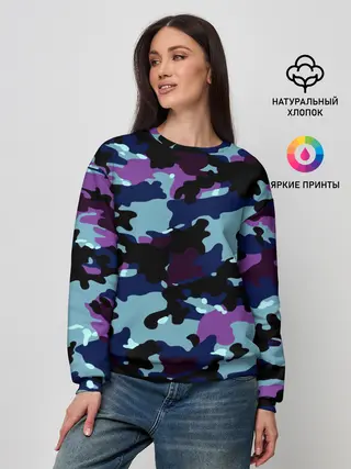 Женский свитшот / Камуфляж