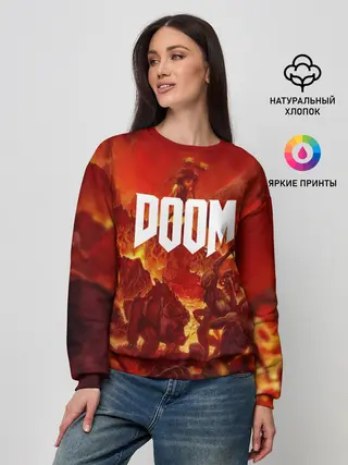 Женский свитшот / DOOM