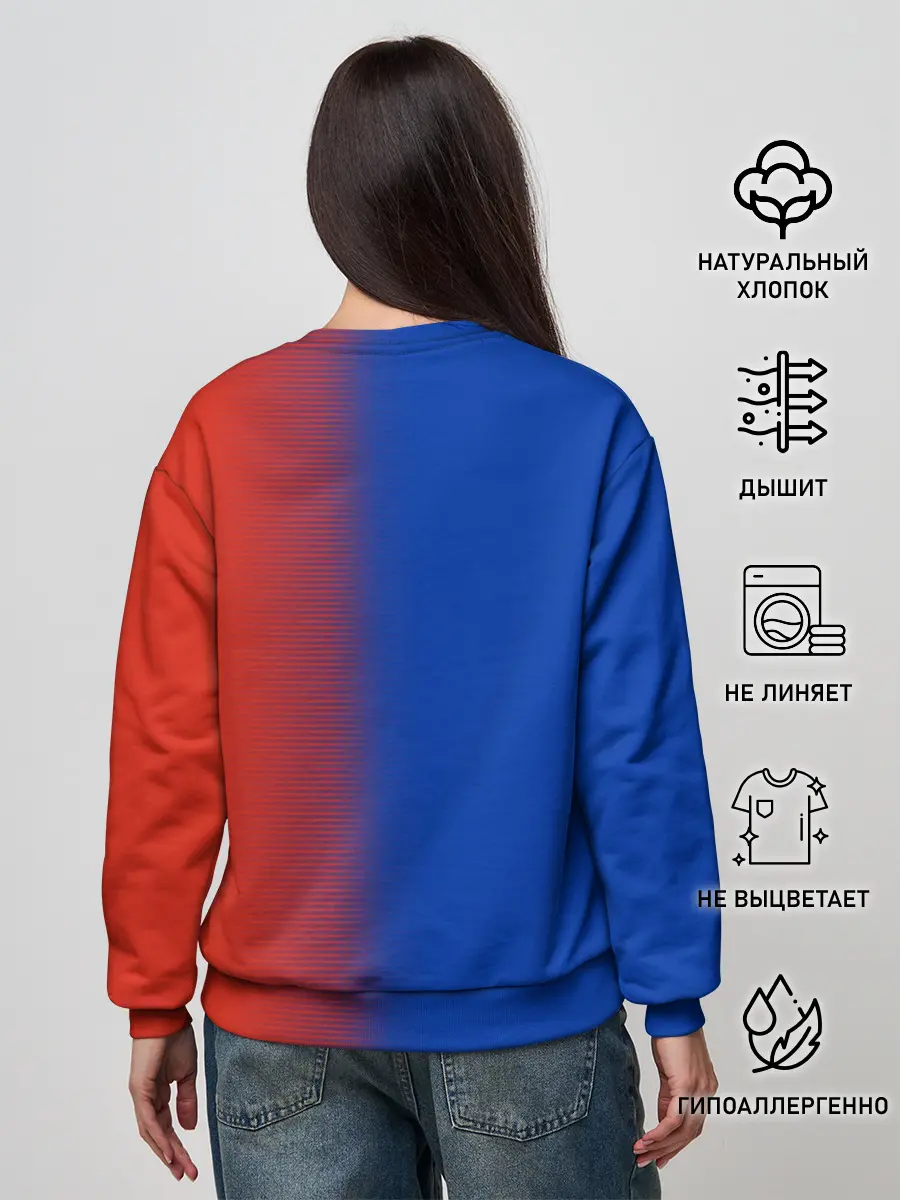 Женский свитшот / РОССИЯ | RUSSIA