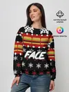 Женский свитшот / Праздничный Face