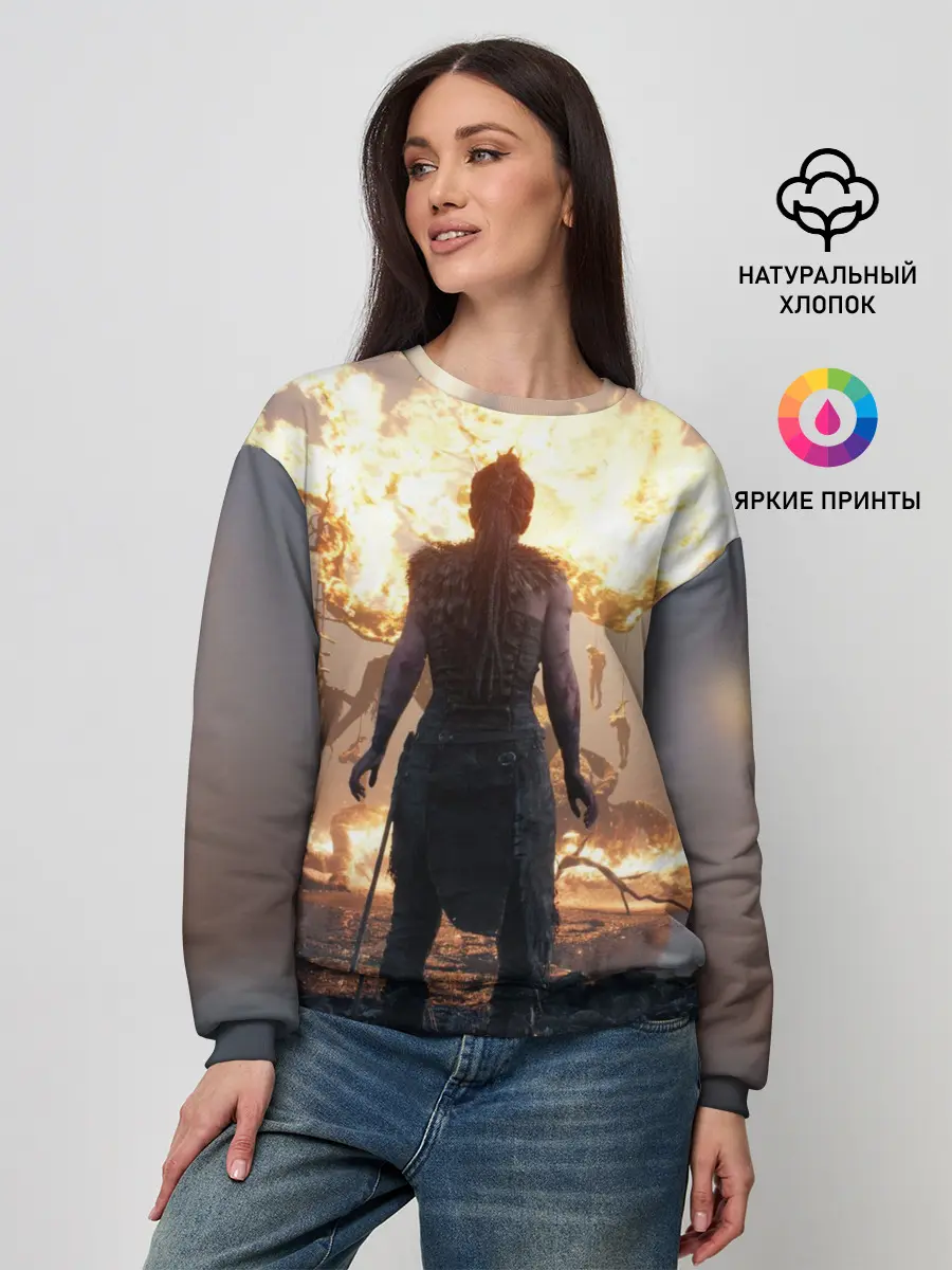 Женский свитшот / HellBlade