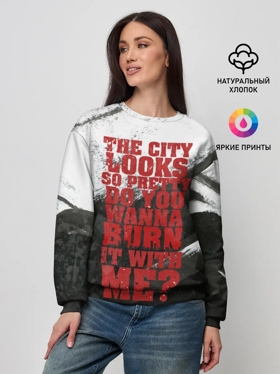 Женский свитшот / Hollywood Undead