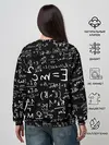 Женский свитшот / Формулы E=mc2