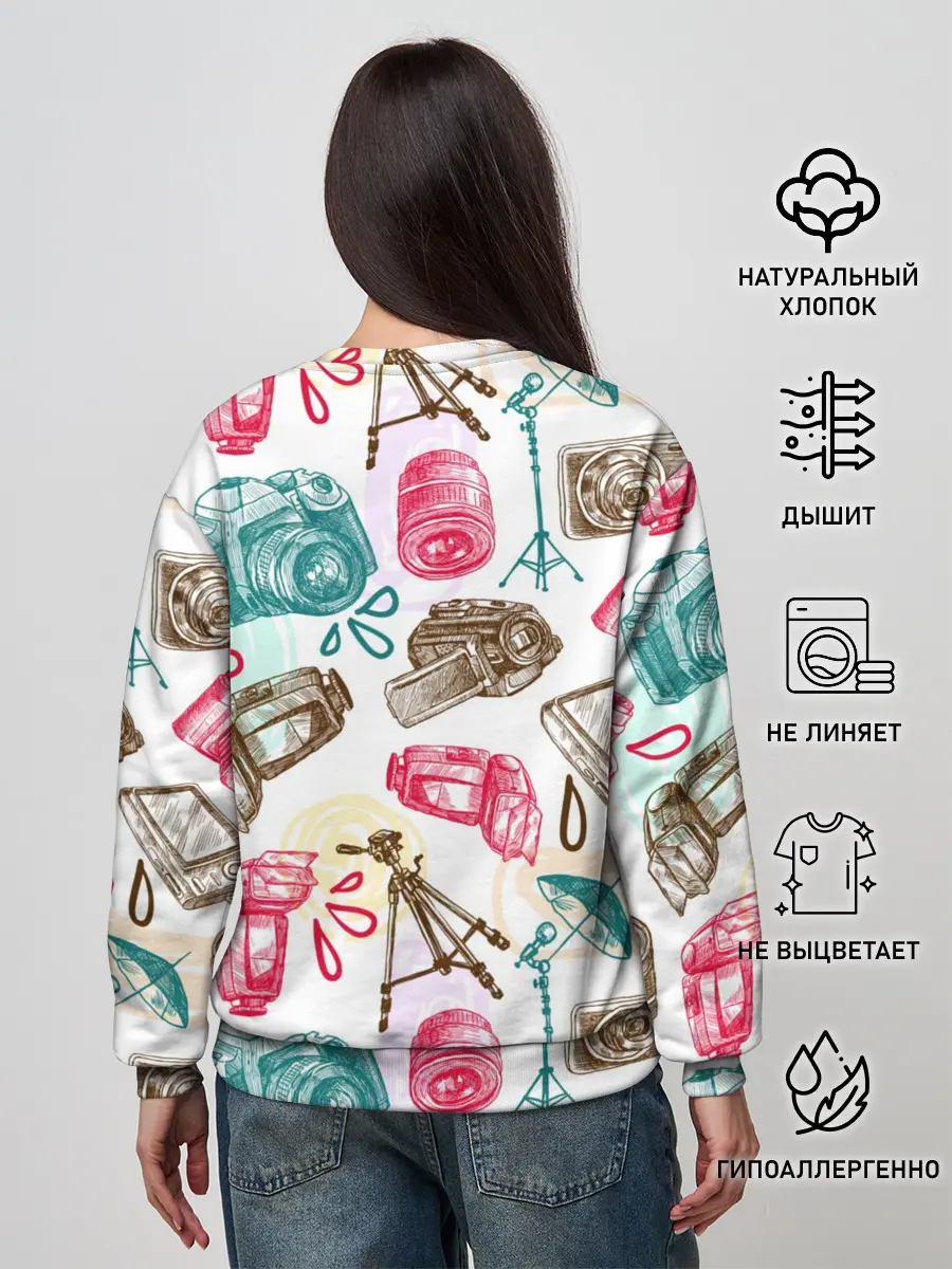 Женский свитшот / Блогер