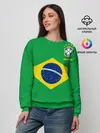 Женский свитшот / Бразилия, форма