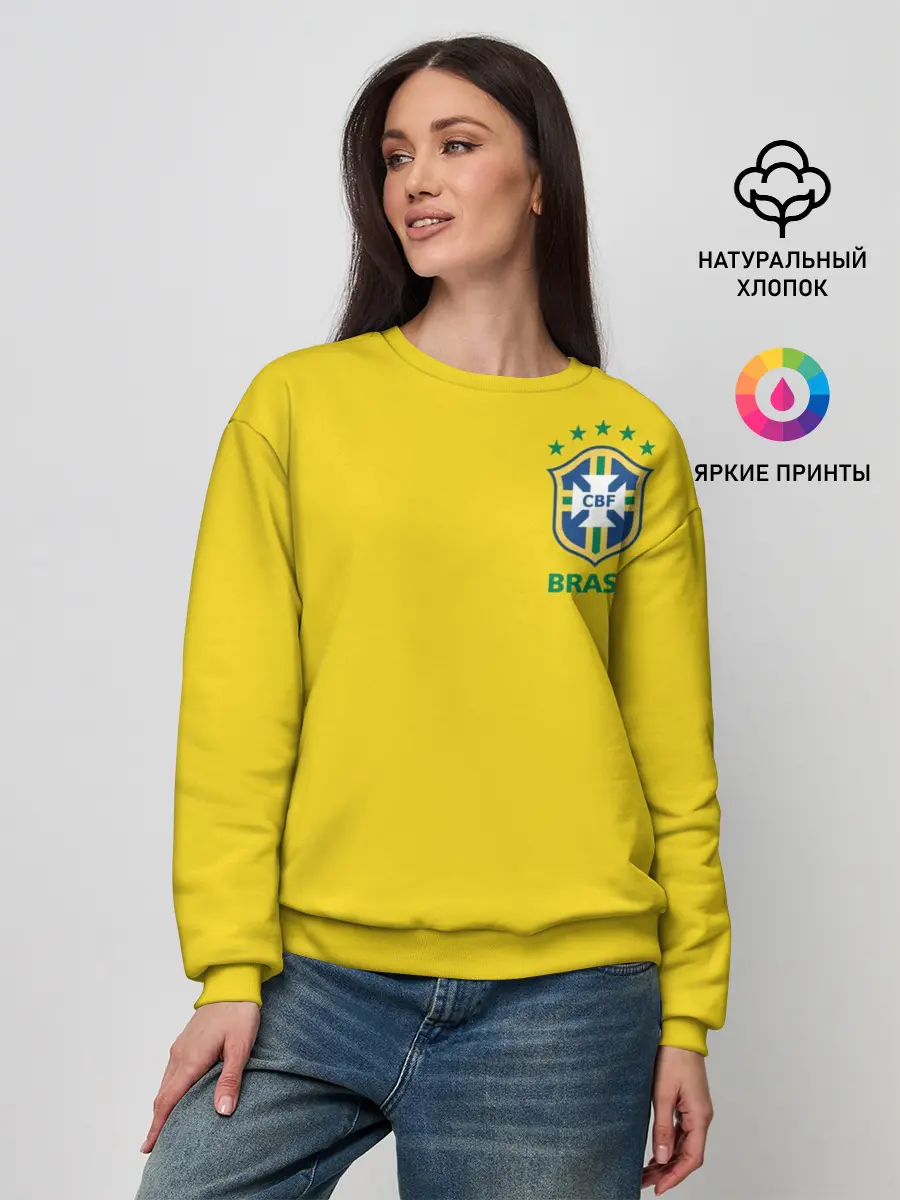 Женский свитшот / Бразилия, форма