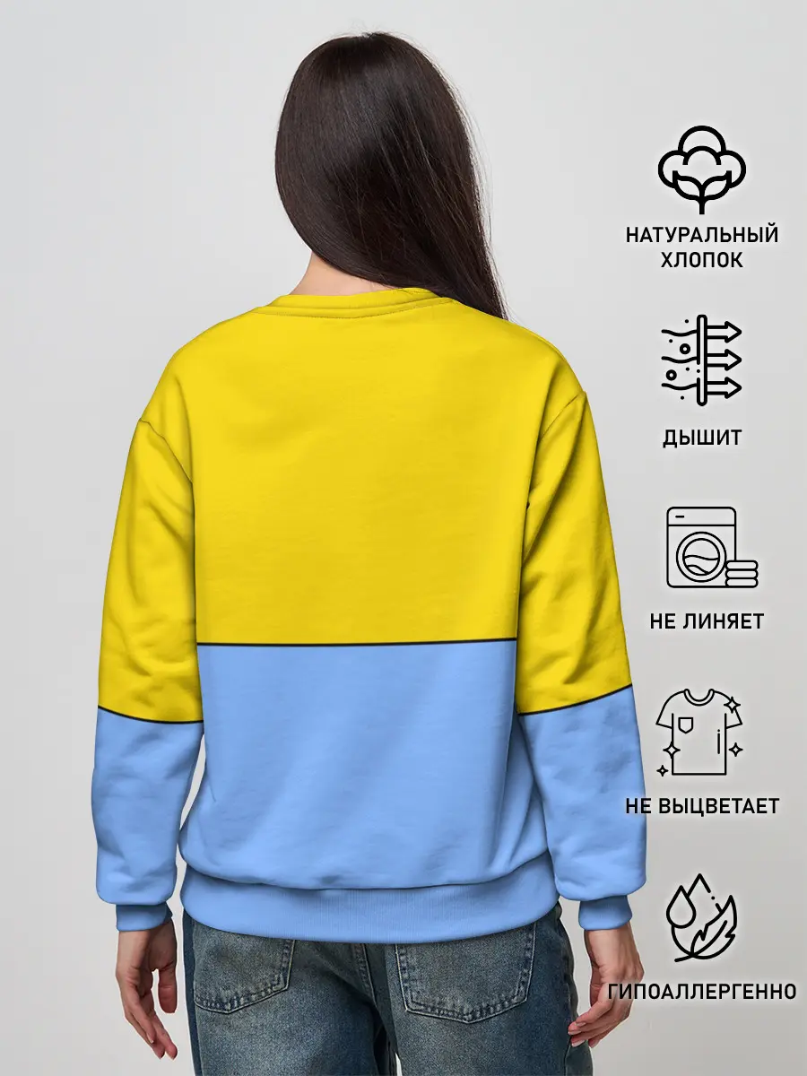 Женский свитшот / Nirvana nevermino