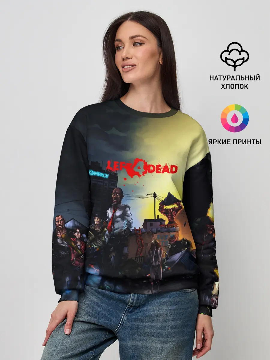 Женский свитшот / LEFT 4 DEAD