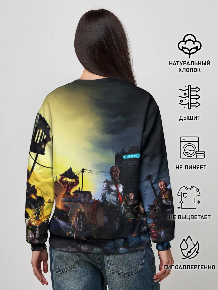 Женский свитшот / LEFT 4 DEAD