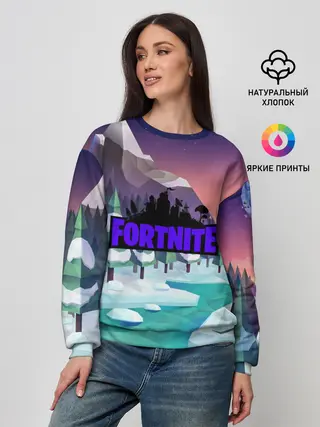 Женский свитшот / fortnite
