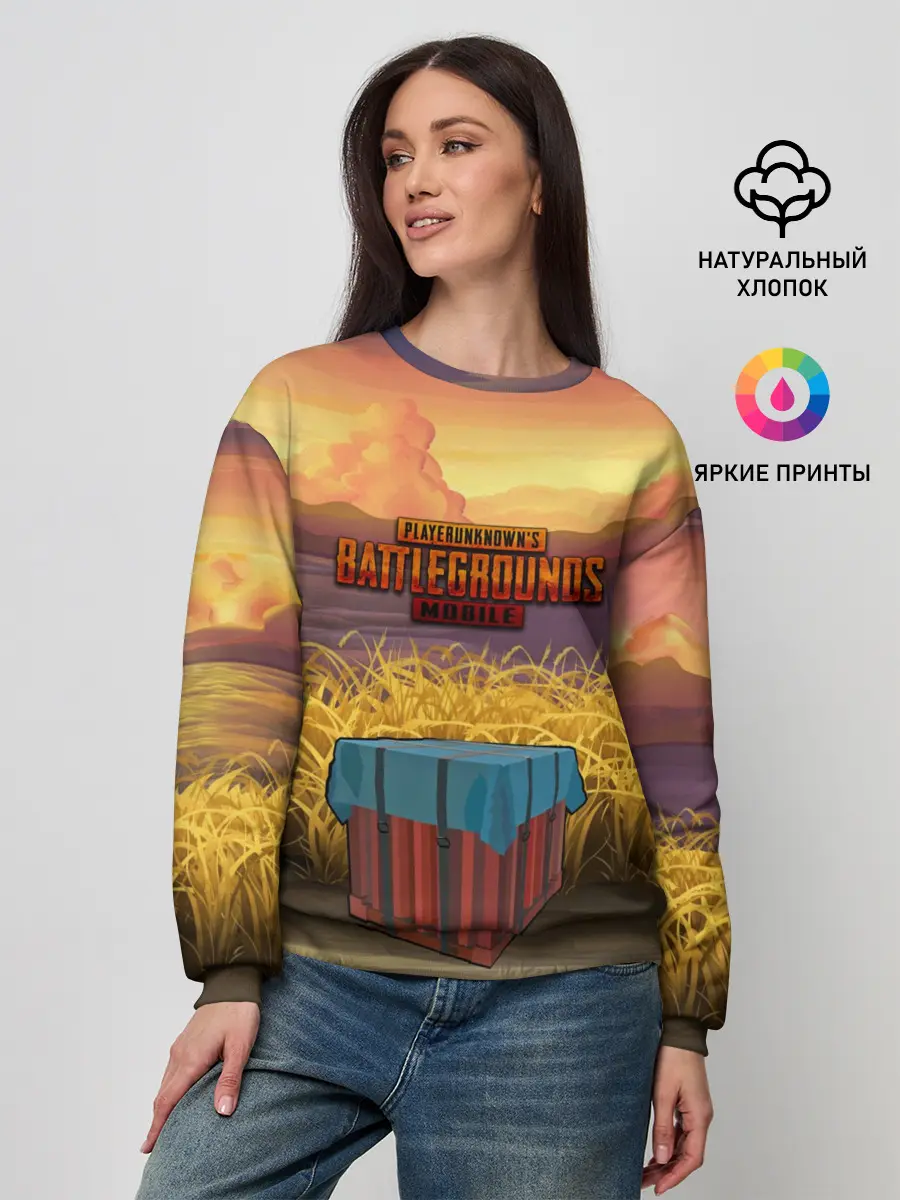 Женский свитшот / PUBG MOBILE