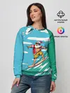 Женский свитшот / Cool Santa