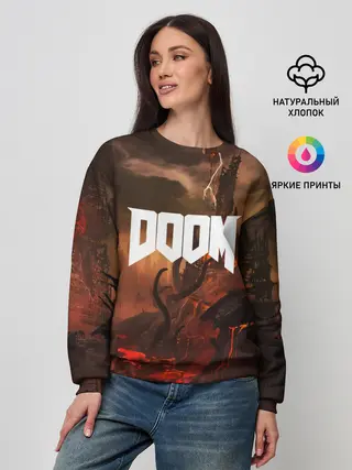 Женский свитшот / DOOM