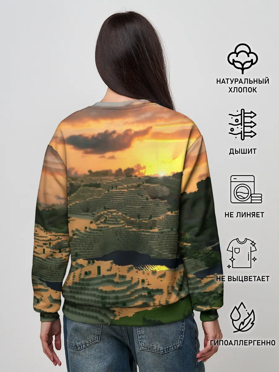 Женский свитшот / MINECRAFT