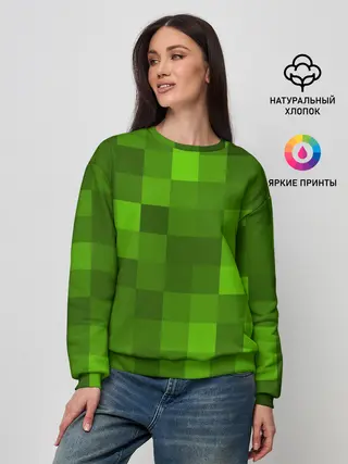 Женский свитшот / Minecraft