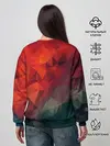 Женский свитшот / Краски Абстракт