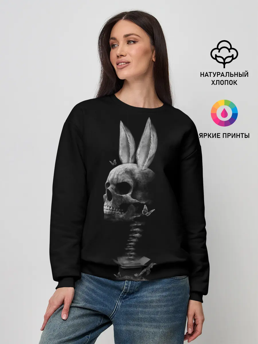 Женский свитшот / Зая