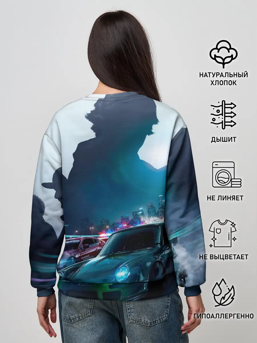 Женский свитшот / Need for Speed