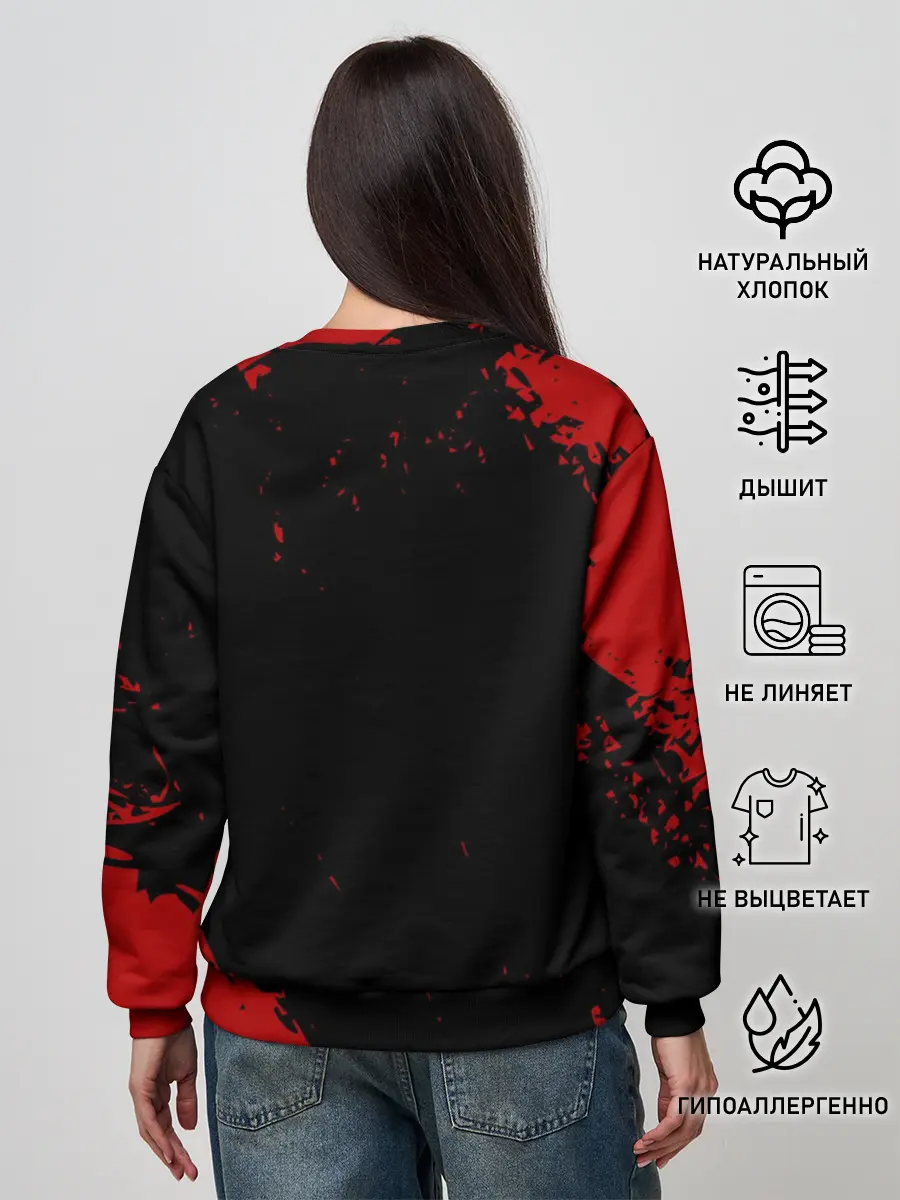 Женский свитшот / JUVENTUS / ЮВЕНТУС