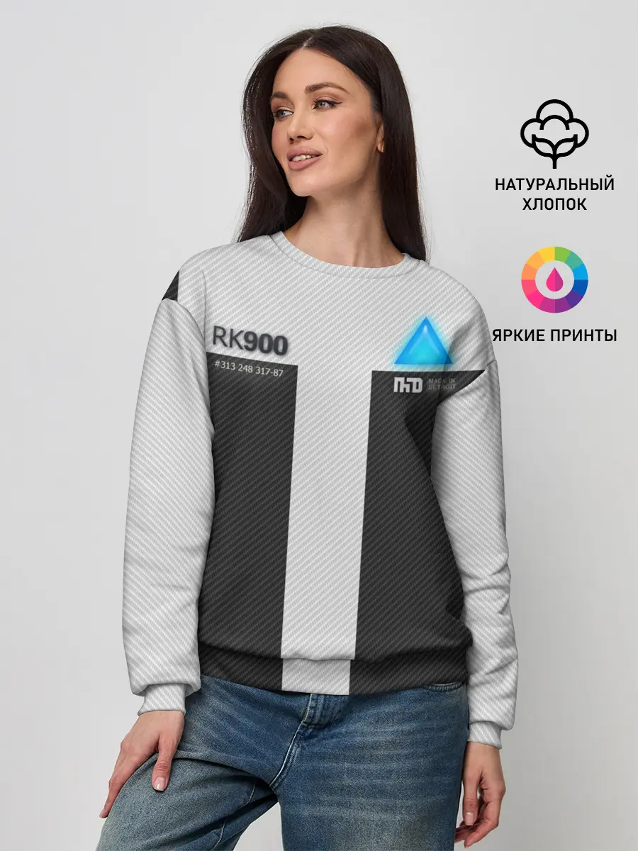 Женский свитшот / Connor Detroit: Become Human