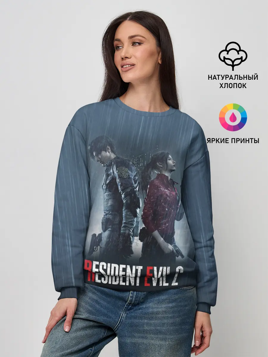 Женский свитшот / Resident Evil 2 Remake