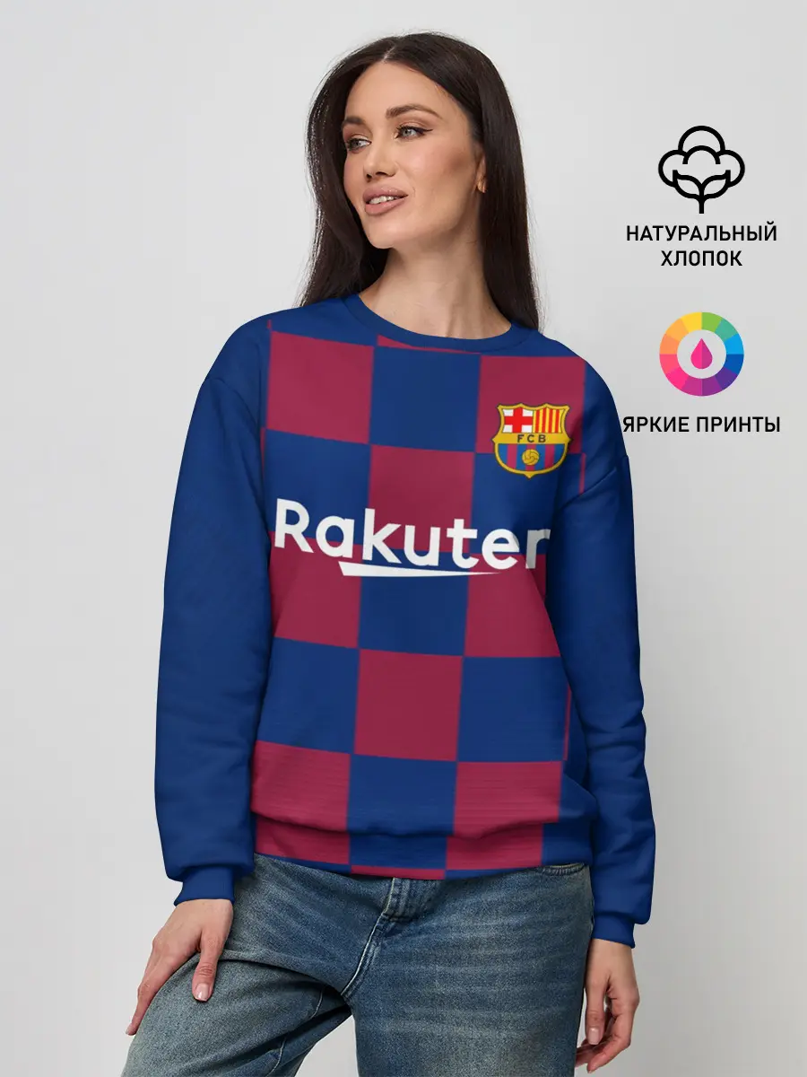 Женский свитшот / Messi home 19-20 season