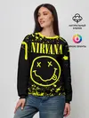 Женский свитшот / Nirvana