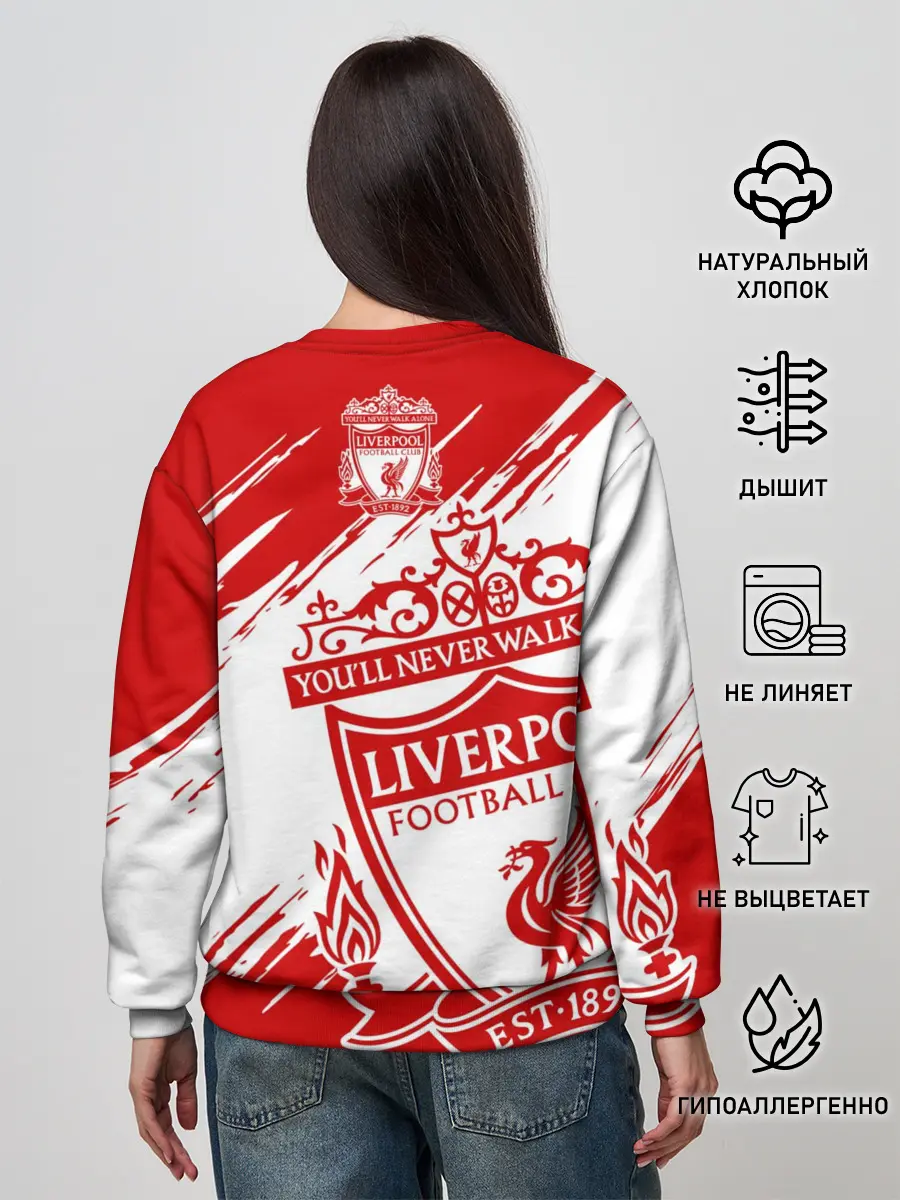 Женский свитшот / Ливерпуль