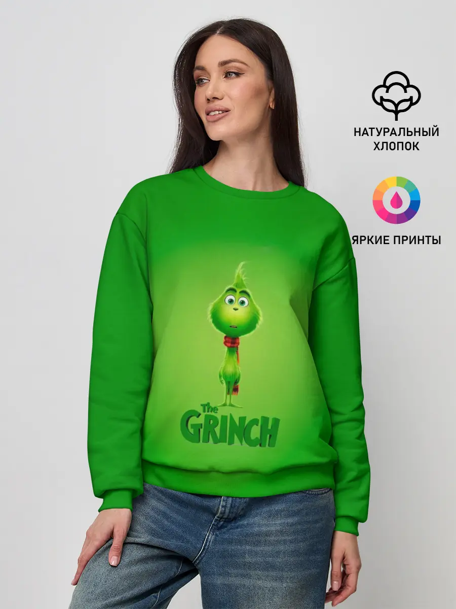 Женский свитшот / Dr. Seuss The Grinch