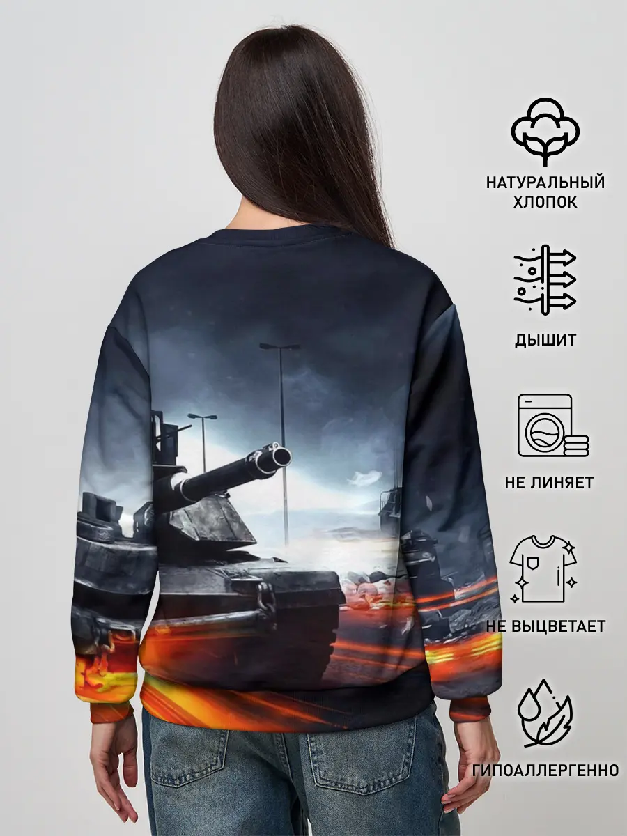 Женский свитшот / BATTLEFIELD