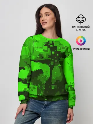 Женский свитшот / Minecraft